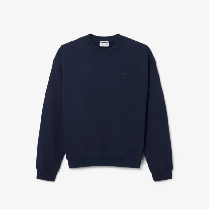 Unisex losvallend sweatshirt van dik fleece