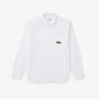 Unisex Oxford-overhemd met relaxte pasvorm