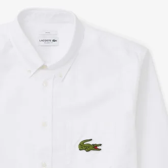 Unisex Oxford-overhemd met relaxte pasvorm