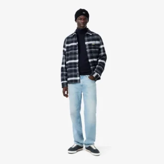 Unisex ribgebreide wollen muts