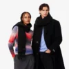 Unisex sjaal van alpacawol met franjes