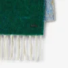 Unisex sjaal van alpacawol met landschapsmotief