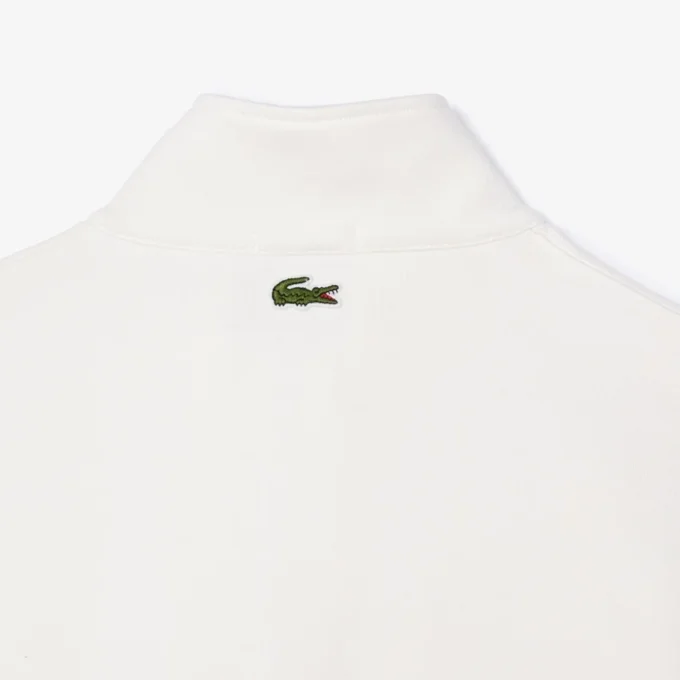 Unisex sweatshirt met hoge kraag en ritssluiting
