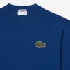 Unisex T-shirt met badge van zwaar katoen met losse pasvorm