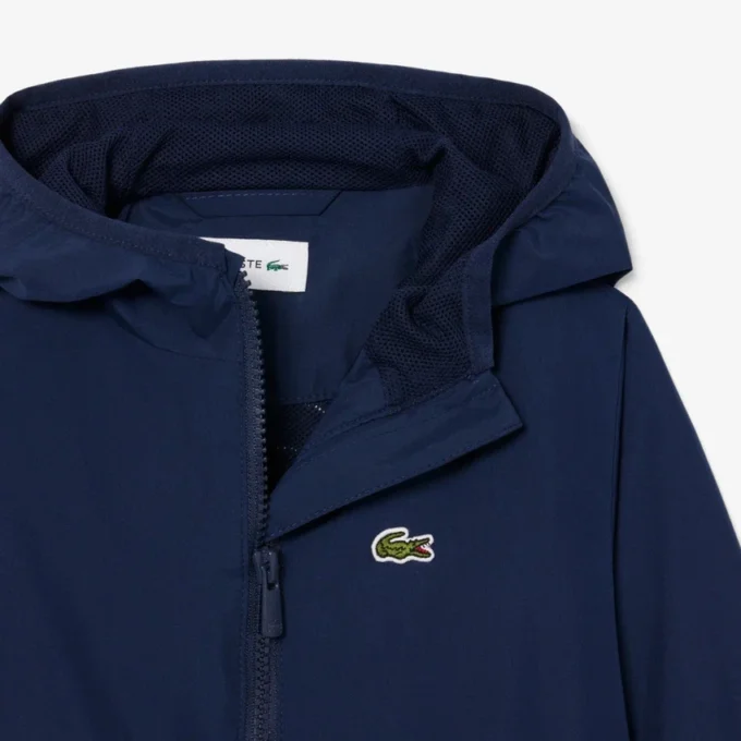 Unisex windjack met capuchon