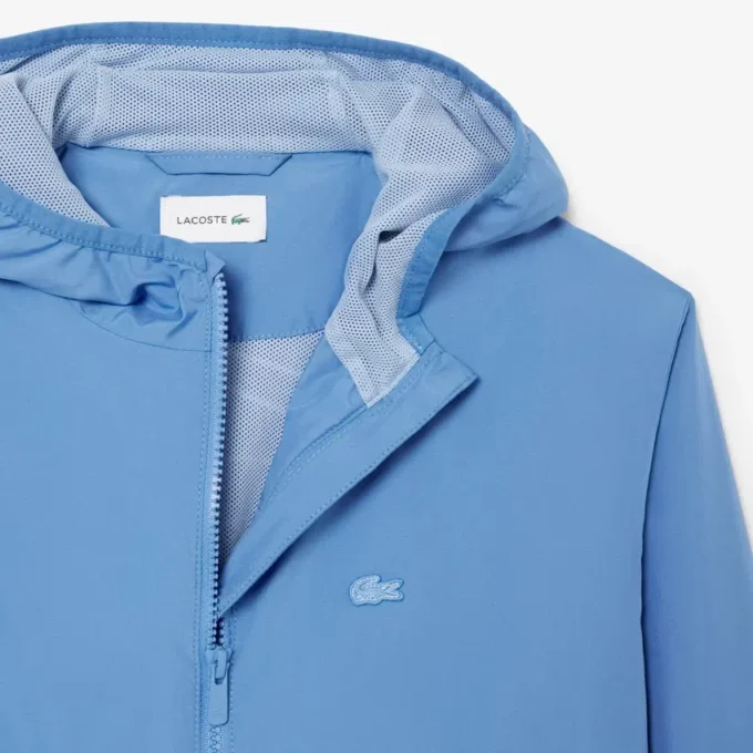 Unisex windjack met capuchon