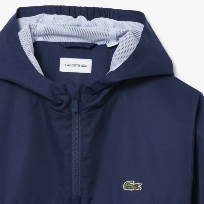 Unisex windjack met capuchon