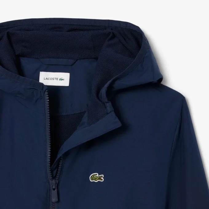 Unisex windjack met capuchon
