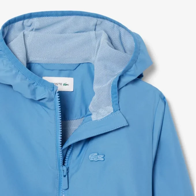 Unisex windjack met capuchon