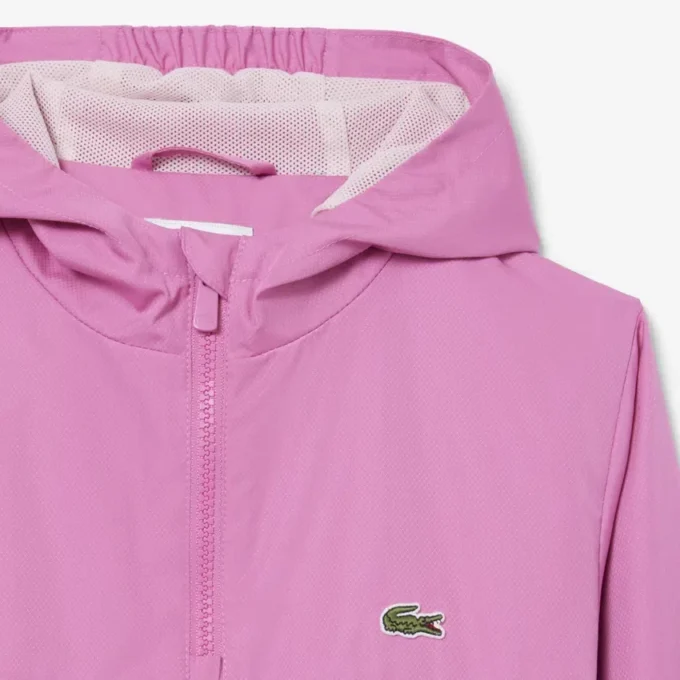 Unisex windjack met capuchon
