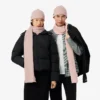 Unisex wollen sjaal & muts cadeauset