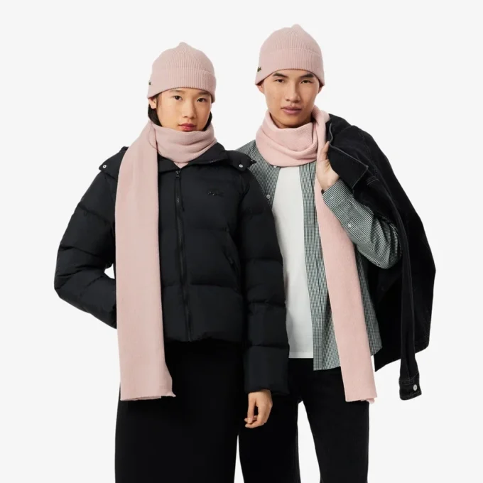 Unisex wollen sjaal & muts cadeauset