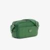 Verticale leren tas met monogram