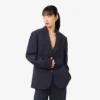 Vloeiende piquéblazer