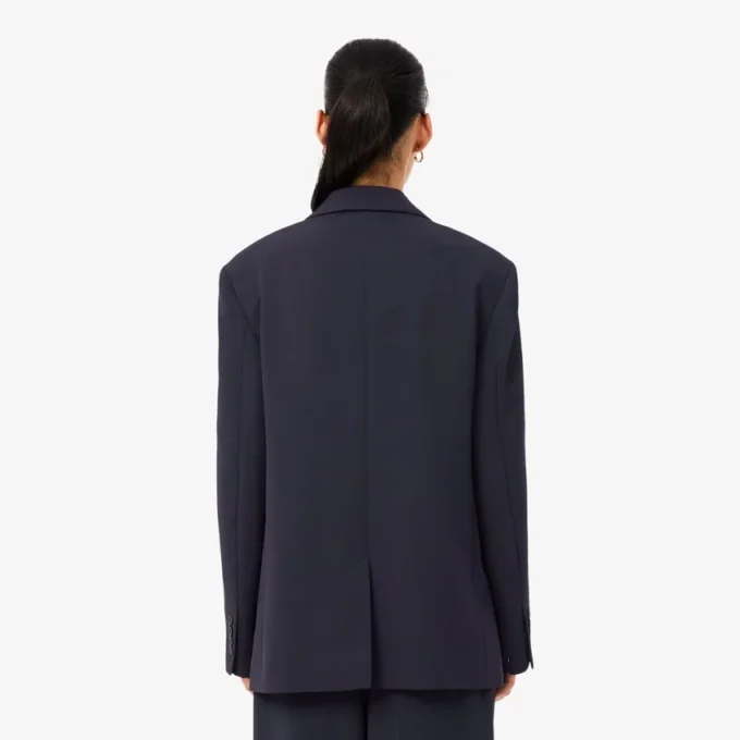 Vloeiende piquéblazer