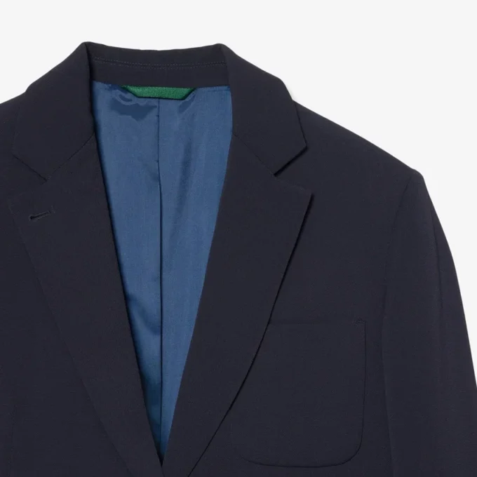 Vloeiende piquéblazer