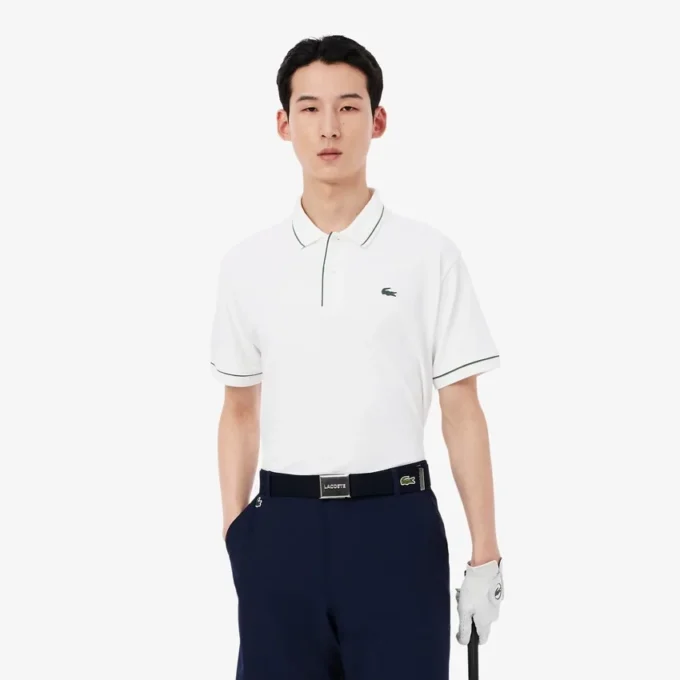 Warmteregulerende Mini Piqué Golf-Polo