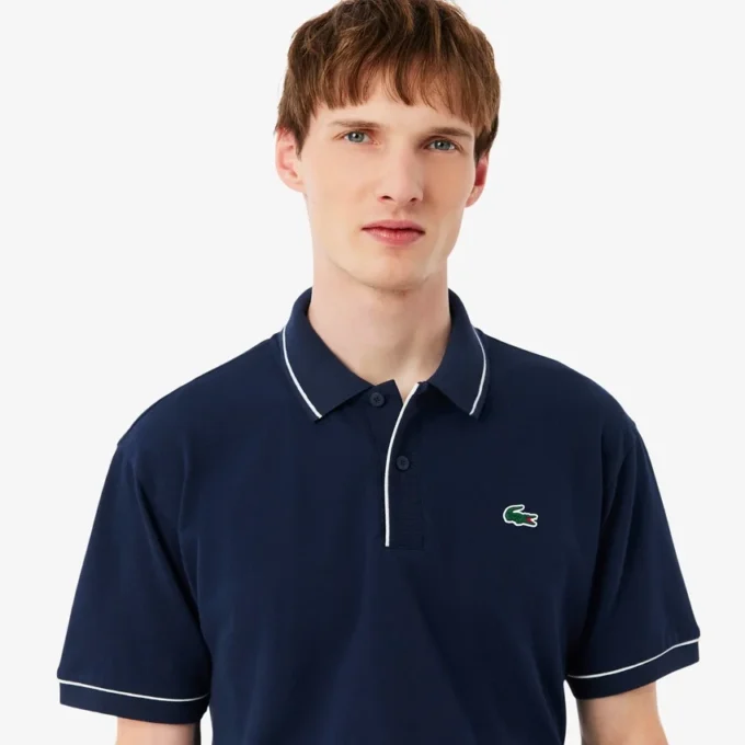Warmteregulerende Mini Piqué Golf-Polo