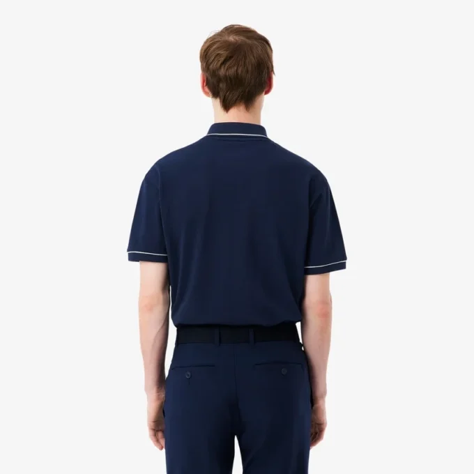 Warmteregulerende Mini Piqué Golf-Polo