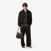 Waterafstotend Aviator-jack met badge voor heren