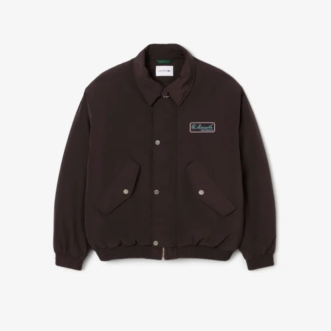 Waterafstotend Aviator-jack met badge voor heren