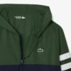 Waterafstotend heren tennisjack met capuchon
