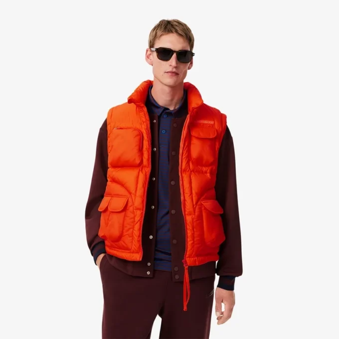 Waterafstotend herenpuffervest