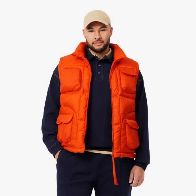 Waterafstotend herenpuffervest