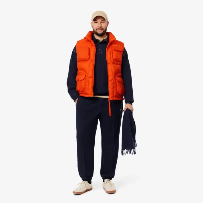 Waterafstotend herenpuffervest