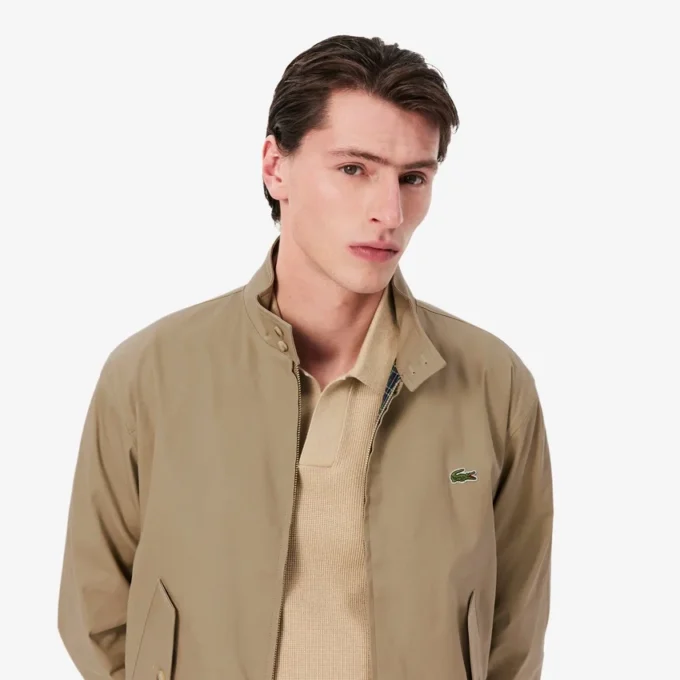 Waterafstotend twill Harrington-jack voor heren