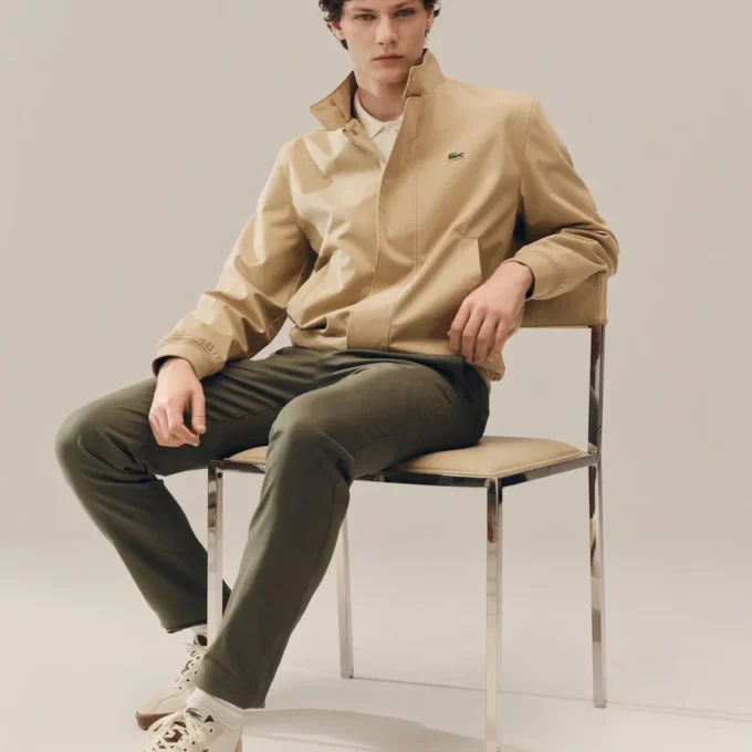 Waterafstotend twill Harrington-jasje