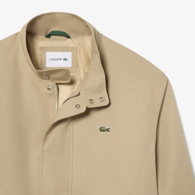 Waterafstotend twill Harrington-jasje