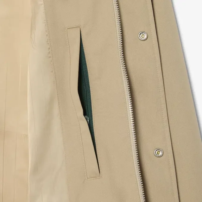Waterafstotend twill Harrington-jasje