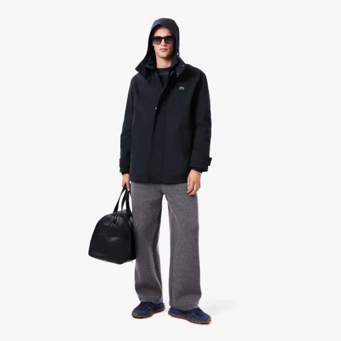 Waterafstotende parka met capuchon voor heren