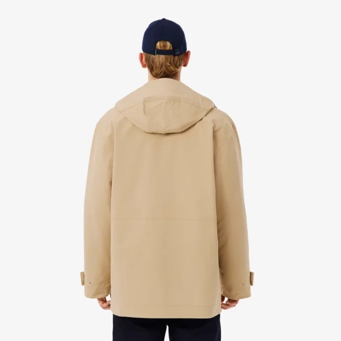 Waterafstotende parka met capuchon voor heren