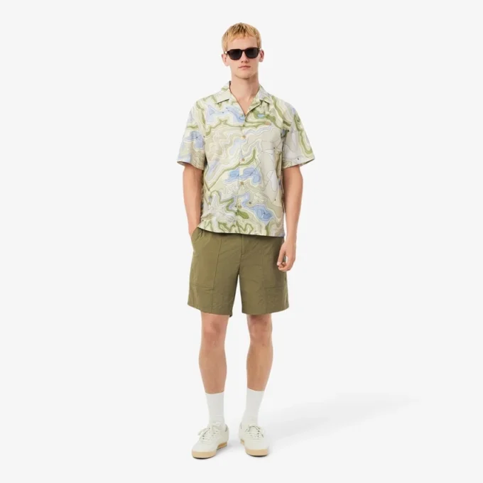 Waterafstotende, windbestendige nylon shorts voor heren