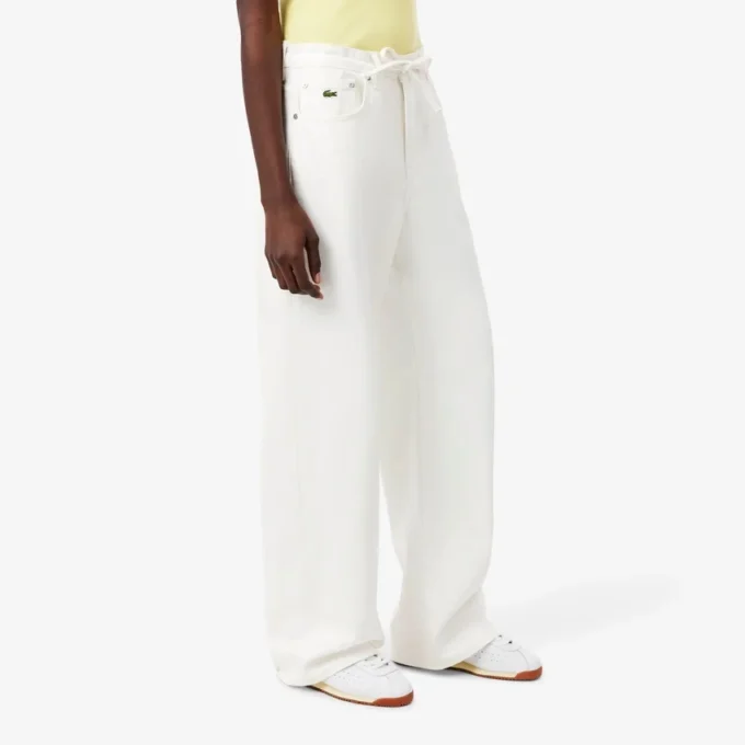 Wijd uitlopende denimjeans voor dames