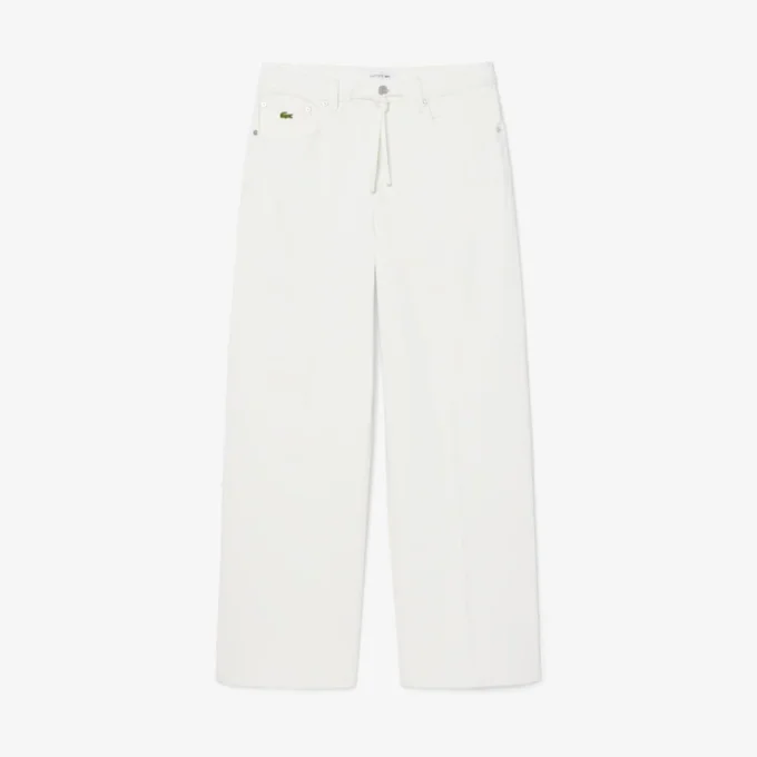 Wijd uitlopende denimjeans voor dames