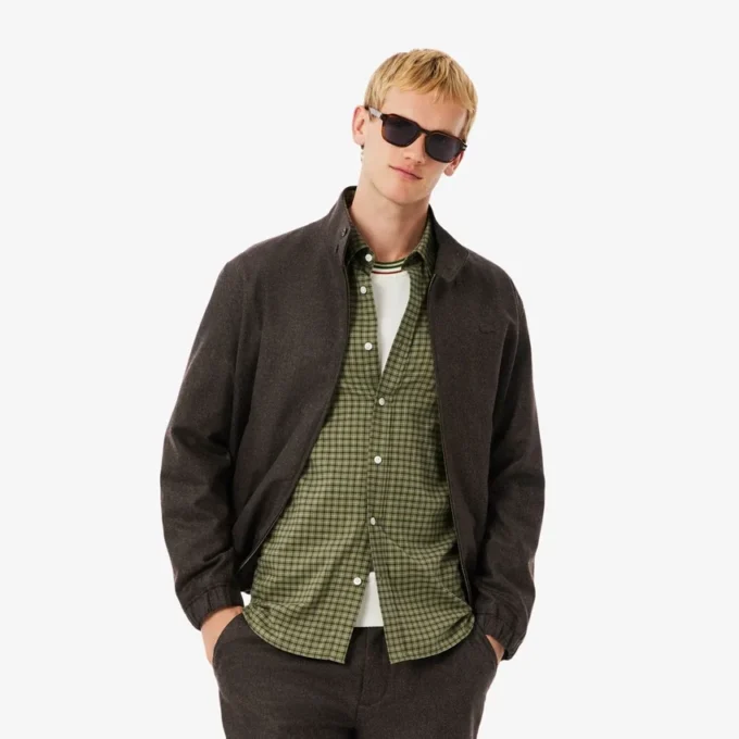 Wollen Harrington-jas voor heren