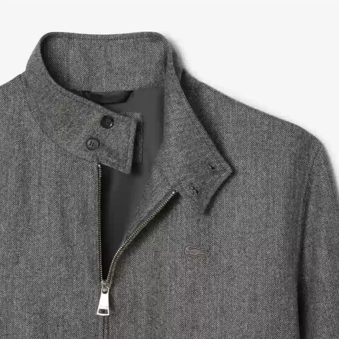 Wollen Harrington-jas voor heren