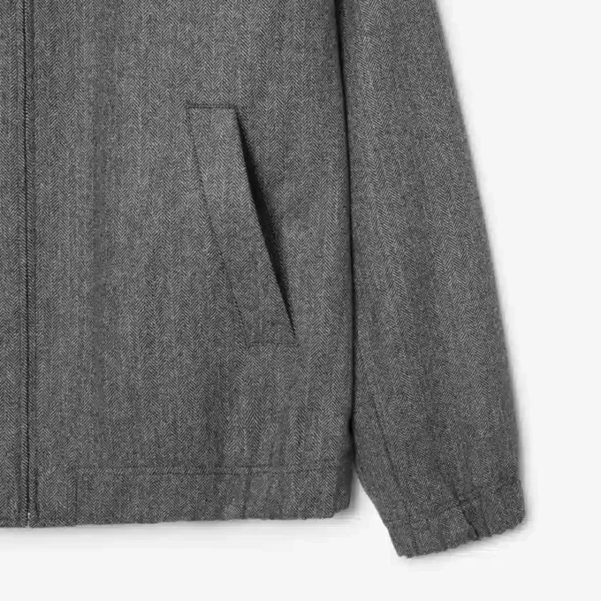 Wollen Harrington-jas voor heren
