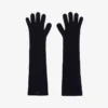 Wollen jersey handschoenen voor dames