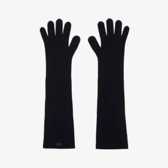 Wollen jersey handschoenen voor dames