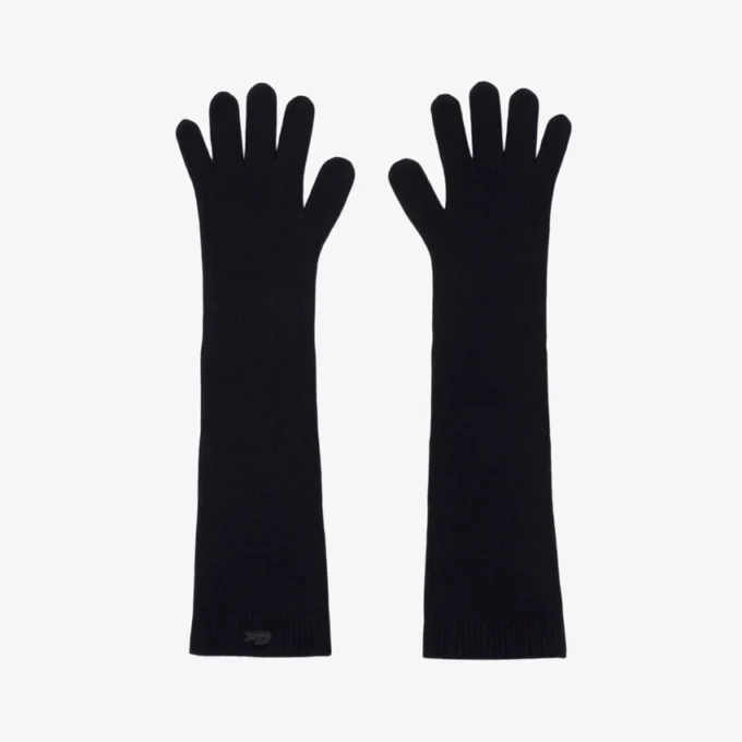 Wollen jersey handschoenen voor dames