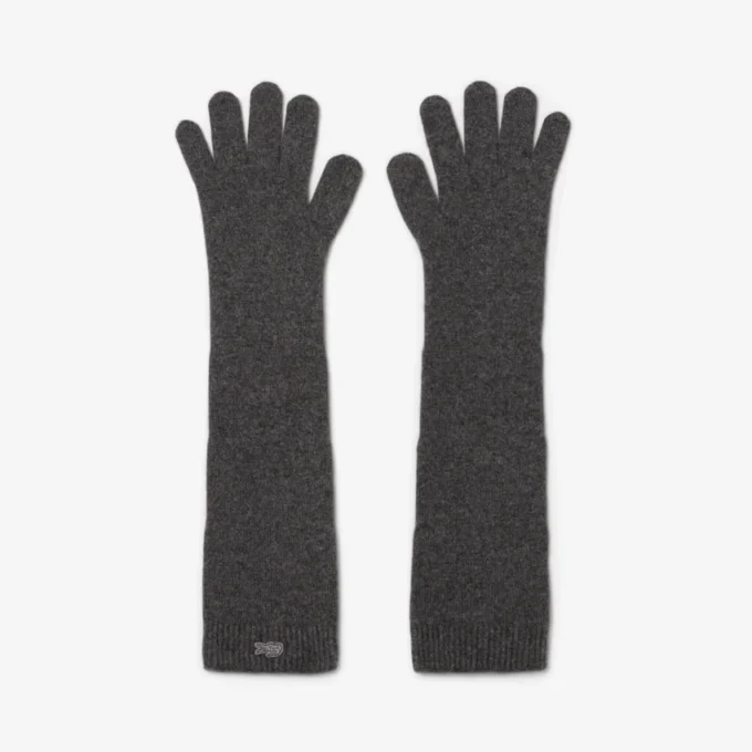 Wollen jersey handschoenen voor dames