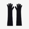 Wollen jersey handschoenen voor dames