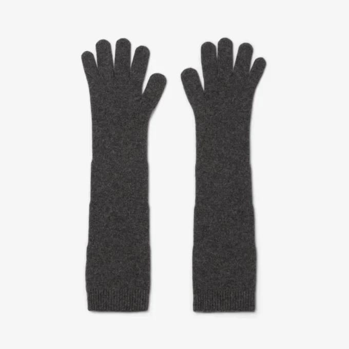 Wollen jersey handschoenen voor dames