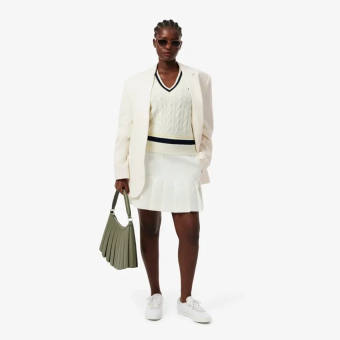 Wollen twill blazer voor dames