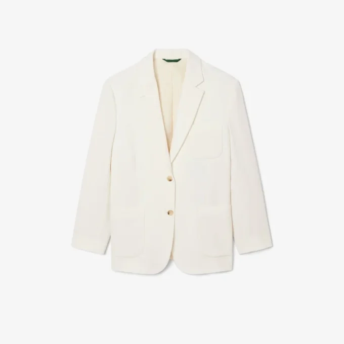 Wollen twill blazer voor dames
