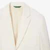Wollen twill blazer voor dames